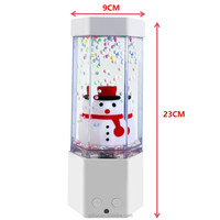 Lampe méduse de Noël RVB étanche, lampe LED lumineuse à base de lave, lumière mobile, lavalamp, lampe méduse permanente pour l'extérieur