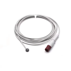 Compatibel Met Phillippsss <span class=keywords><strong>21078a</strong></span> Volwassen Huidoppervlak Medische Temperatuursonde 3.0 Meter Herbruikbare M3001a Temperatuursensor - Product Image 1