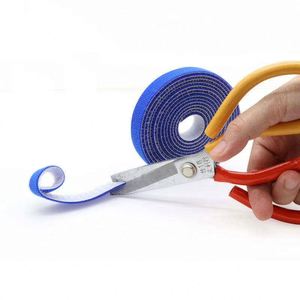 Ruban de gestion des câbles personnalisé, attaches pour câbles de données, velcro personnalisé à double face, velcro résistant à la chaleur - Product Image 1