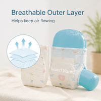 Prix Compétitif Couches jetables pour bébé de qualité supérieure Couches de nuit Ultra Échantillon gratuit Couches pour bébé en tissu non tissé