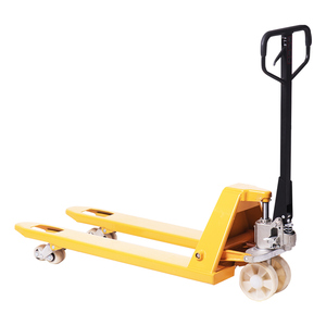 3000Kg Capaciteit Nylon Wielen Vrachtwagenbreedte 550Mm Lengte 1150Mm Handmatige Hydraulische Push <span class=keywords><strong>Pallet</strong></span> Truck Jack <span class=keywords><strong>Trolley</strong></span> - Product Image 2