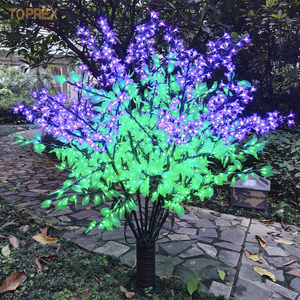 Sản Phẩm Mới Sáng Tạo Nghệ Thuật LED Lilac Cây Với Độc Đáo Chi Nhánh Lá Thiết Kế Cho Thực Vật Vườn Thiên Nhiên Khu Bảo Tồn Du lịch sinh thái Trang Web - Product Image 1