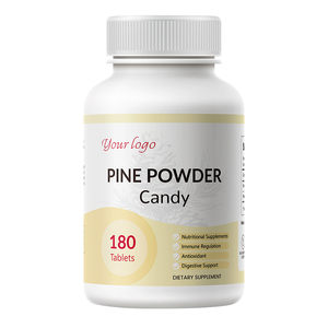 Compresse di Polvere di Polline di Pino 500mg, a Parete Cellulare Rottura, Alta Assorbenza, Integratore Disponibile per OEM - Product Image 1