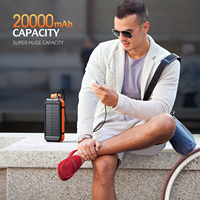 Petit chargeur pour la mini banque de puissance de Samsung 5000mAh avec le paquet mignon intégré de câble/support de batterie