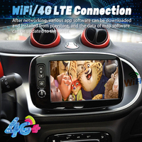 Android 15 pour Mercedes Benz Smart 453 Fortwo 2014 2015 2016-2020 Autoradio Lecteur Multimédia Navigation GPS RDS Stéréo Carplay