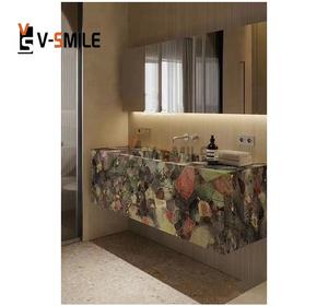 Piedra <span class=keywords><strong>de</strong></span> granito Natural <span class=keywords><strong>de</strong></span> fantasía al por mayor <span class=keywords><strong>de</strong></span> alta calidad, nuevas losas <span class=keywords><strong>de</strong></span> piedra coloridas para baldosas <span class=keywords><strong>de</strong></span> <span class=keywords><strong>suelo</strong></span> <span class=keywords><strong>de</strong></span> lujo, Baldosas <span class=keywords><strong>de</strong></span> pared - Product Image 6