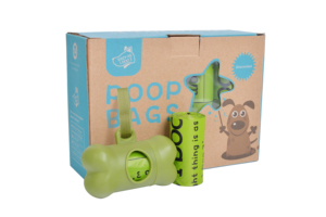 Bolsas Compostables para Excremento de Perro al por Mayor, Fabricante de Empaques Personalizados, Bolsas Biodegradables sin Perfume para Desechos Caninos, Rollo Ecológico - Product Image 3