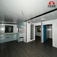 Casa Contenedor de Acero Expandible de Lujo de 20 pies/40 pies, Diseño Moderno Prefabricado, Precio Competitivo para Uso Hotelero