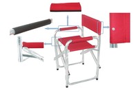 Chaise pliante légère et portable, design moderne, en aluminium, pour le camping, la pêche, les activités de plein air, pliable et pratique