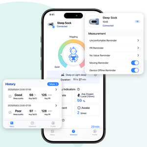 Viatom BabyO2 S2 रक्त ऑक्सीजन मॉनिटर हार्ट दर Spo2 नवजात पल्स Oximeters Newbron पल्स <span class=keywords><strong>Oximeter</strong></span> - Product Image 3