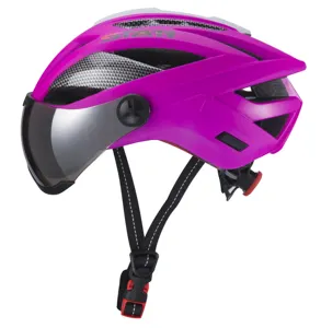 Gözlük ile erkek kadın güvenlik koruma açık yol bisikleti dağ bisikleti kask kaykay spor bisiklet kask yetişkin için