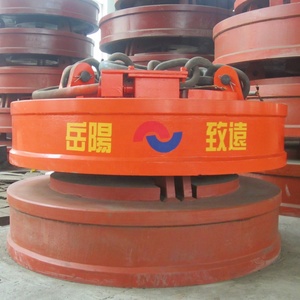 Serie MW5 utilizada para grúa o excavadora que maneja desechos de metal de acero Imán de elevación de metal fuerte circular de 6 toneladas - Product Image 4