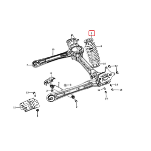 Amortisseur de ressort hélicoïdal arrière ou butée de suspension 4721352AB 4721352AC pour Chrysler Town & Country <span class=keywords><strong>Grand</strong></span> Voyager <span class=keywords><strong>Dodge</strong></span> <span class=keywords><strong>Grand</strong></span> <span class=keywords><strong>Caravan</strong></span> Ram CV - Product Image 6