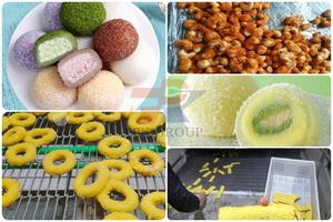 Filete <span class=keywords><strong>de</strong></span> pollo Donut Empanar Pan Migas Recubrimiento Máquina empanadora <span class=keywords><strong>de</strong></span> <span class=keywords><strong>hamburguesas</strong></span> - Product Image 6