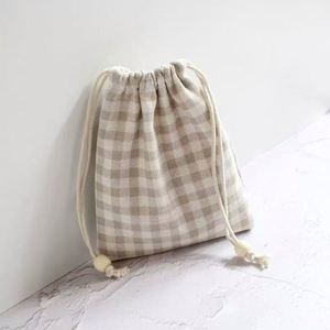 Bolsa de Algodón con Cordón de Estilo Nuevo y Diseño Personalizado, Bolsa Ecológica a Prueba de Polvo con Doble Cordón - Product Image 4