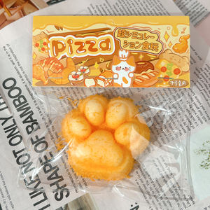 Juguete Antiestrés de Plástico con Forma de Comida Frita, Simulación de Waffle y Migas de Pan - Product Image 4