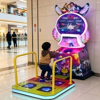 Machine de danse d'arcade pour enfants, mini-machine de jeu de danse à monnayeur, jeu de danse rythmique pour enfants pour centre commercial et salle de jeux