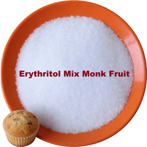 Érythritol mélangé à du fruit du moine, poudre naturelle d'érythritol, extrait de fruit du moine, poudre blanche à base de plantes, extraction par solvant HPLC - Product Image 2