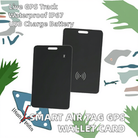 Localizador GPS Inteligente para Cartera, Certificado por Google Find My Device, de Plástico, 1.8mm, Global, Ilimitado, Antipérdida, Recargable para Android