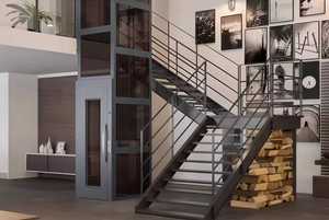 <span class=keywords><strong>Ascensor</strong></span> de Villa pequeña doméstica 2 pisos 3 pisos Tipo de tracción hidráulica - Product Image 5