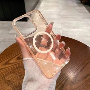 Từ Rõ Ràng Long Lanh Mềm TPU + PC Chống Sốc Bảo Vệ Bumper Bìa Lấp Lánh Bling Trường Hợp Điện Thoại Cho Iphone 11 12 13 14 15 16 17 - Product Image 3