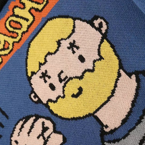 Jacquard Hàng dệt kim Dama tùy chỉnh dệt kim len thiết kế cho phụ nữ áo len - Product Image 5