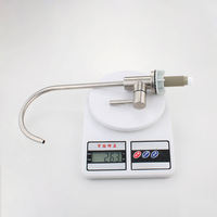 Robinet de cuisine monocommande en acier inoxydable avec filtre céramique pour système RO, purification d'eau froide, rotation à 360 degrés, facile à utiliser