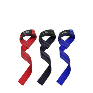Vente flash - Sangles de musculation antidérapantes personnalisées avec logo unisexe pour la musculation et le bodybuilding - Product Image 2