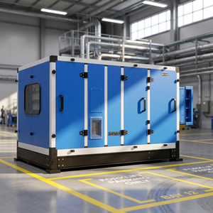 Unité de traitement d'air industrielle (UTA) - Système de ventilation CVC pour bâtiments commerciaux - Refroidissement, chauffage, filtration et distribution d'air - Product Image 1