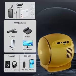 Projecteurs à courte focale Q3 4k Android 13 Petit projecteur de plafond Blanc avec Wifi et <span class=keywords><strong>Bluetooth</strong></span> Smart Video Projecteur - Product Image 5