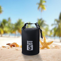 Ocean Pack Sport Beach Gear 500d Pvc Sacs étanches personnalisés étanches 2L 5L 10L 20L PVC Ocean Pack Sac étanches