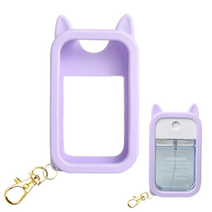 Funda de Silicona para Desinfectante de Manos y Perfume, Impermeable, Moderna, Multicolor, con Diseño de Dibujos Animados Personalizado - Product Image 5