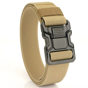 New phong cách cổ điển của người đàn ông 3.8cm đôi bảo hiểm phát hành chiến thuật vành đai vải chất liệu hợp kim nhôm khóa 38mm bán buôn - Product Image 3