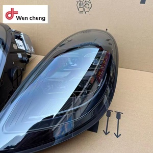 WENCHENG per Porsche 981 Cayman Boxster Fari a LED 2013-2015 Accessori Auto Aggiornamento Fari 4 Lenti LED - Product Image 5