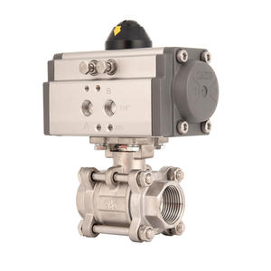 Válvula de Bola de Tres Piezas de Acero Inoxidable 304, Rosca NPT Interna, Válvula Soldada Q61F para Agua y Gas, OEM - Product Image 5