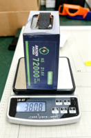 بطارية ليثيوم بوليمر شبه صلبة 6S/12S بجهد 21.6/43.2 فولت وسعة 72 أمبير في الساعة 2/3C 440 واط ساعة/كجم عالية الكثافة لطائرات التفتيش بدون طيار
