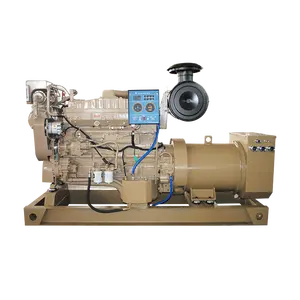 400KW 500KVA Marine Stille Emergency Power Generator Met Cummins Diesel Marine Hoofdmotor