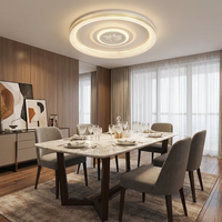 Plafonnier LED Circulaire Moderne OEM Effet Étoilé de Luxe avec Motif Lumineux pour Salon et Décoration Contemporaine