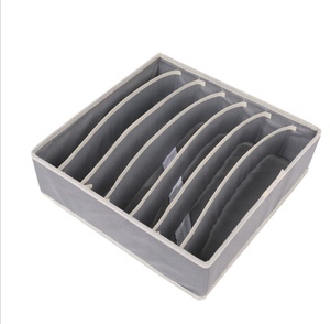 4PCS Underwear Bra Organizer <strong>Storage</strong> Box 2 Colors <strong>Beige</strong>/Rose Drawer Closet Organizers <strong>Boxes</strong> for Underwear Scarfs Socks Bra - Product Image 3