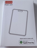 Localizador Inteligente con Certificación MFi, Rastreador Bluetooth para Llaves, Equipaje, Cartera, Dispositivo de Rastreo GPS para iOS, Antipérdida