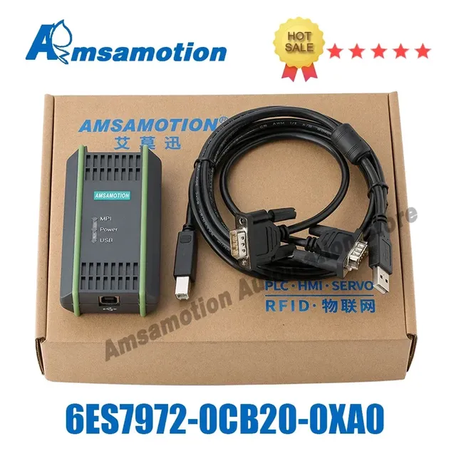 6ES7972-0CB20-0XA0 Insulated PC Adapter USB Cable for Siemens S7-200/300/400 RS485 Profibus MPI/PPI/DP Multi-master Station 9pin