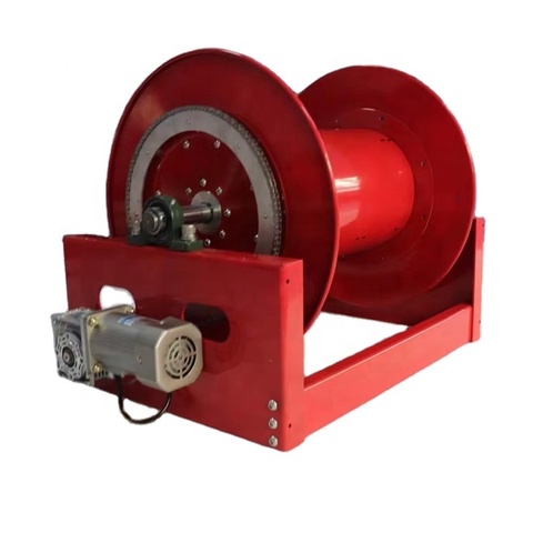 Heavy Duty Power Cord Reel - Dual Outlet & Spring Driven