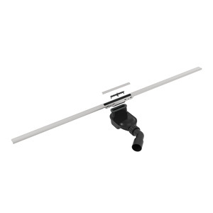 Drain de sol personnalisable en acier inoxydable 304, drain de <span class=keywords><strong>douche</strong></span> linéaire avec kit d'accessoires de base à joint d'étanchéité - Product Image 1