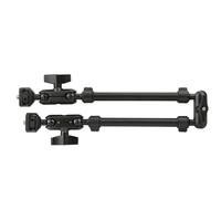 Manizek TE655 Support de Bras Magique Extensible en Aluminium Réglable avec Vis 1/4 Pouce pour Tableau de Bord et Utilisation au Bureau