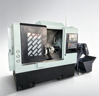 Centro de Torneado CNC CK46D-8 de un Solo Husillo, Eje C, 8 Estaciones, Herramientas Motorizadas, Alta Precisión, Máquina Multitarea para Metal