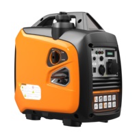 2000w Elektro-/Rückstoß start Silent Pure Sinus-Benzin generator 220V Schall dichter tragbarer Doppelkraftstoff-Wechsel richter generator