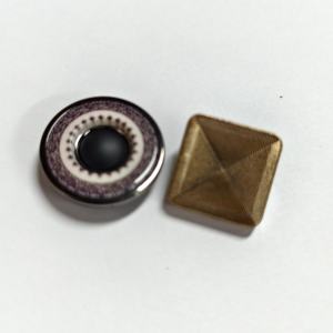 Kancing Jahit Kerang Alami B-0007 Warna Mutiara Bulat 2 Lubang Bentuk Bintang Hati Bunga Aksesoris Jahit - Product Image 2