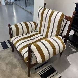 Ghế sofa đơn kiểu Mỹ cổ điển, sang trọng, thiết kế Pháp giữa thế kỷ, dành cho phòng khách gia đình, phong cách hiện đại, thư giãn. - Product Image 4