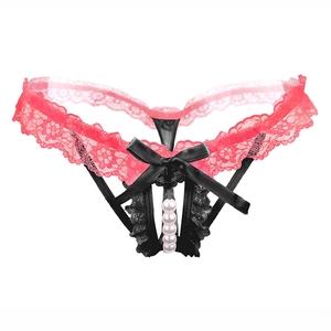 Groothandel Sexy Meisjes Kanten Slipje Erotische Naadloze Teenslippers Sexy Damesondergoed - Product Image 1