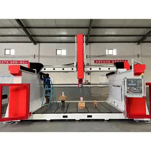 2023 cnc cutting router machine engraving 5 axis 4 axis 3d sculpture machinery for mould making
